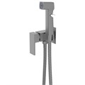 Гигиенический душ Azario Graves со смесителем, керамический картридж, скрытый монтаж, шланг 150 см, графит (AZ-KFX03GR) AZ-KFX03GR