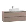 Тумба со столешницей подвесная BelBagno KRAFT 120 Бежевый матовый, столешница KEP-120-CEM 1421323150