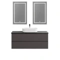 Тумба со столешницей подвесная BelBagno KRAFT 120 Темно-Серый Матовый, столешница KEP-120-MNO 814339153