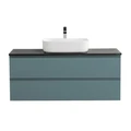 Тумба со столешницей подвесная BelBagno KRAFT 120 Голубой Матовый, столешница KEP-120-MNO 1238722052