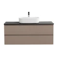 Тумба со столешницей подвесная BelBagno KRAFT 120 Бежевый матовый, столешница KEP-120-MNO 1556127251