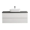 Тумба со столешницей подвесная BelBagno KRAFT 120 Bianco Opaco, столешница KEP-120-MNO 406405472