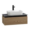 Тумба со столешницей подвесная CEZARES SLIDER 80 Дуб тангент, столешница SLD-80/48-MNO 203907