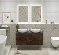 Тумба с четырьмя ящиками и столешницей подвесная BelBagno ETNA 120 Rovere Moro 202737
