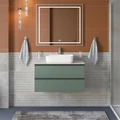 Тумба со столешницей подвесная BelBagno KRAFT 80 Еловый Матовый, столешница KEP-80-BO 204843