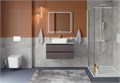 Тумба со столешницей подвесная BelBagno KRAFT 80 Темно-Серый Матовый, столешница KEP-80-BO 204814