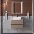 Тумба со столешницей подвесная BelBagno KRAFT 60 Бежевый матовый, столешница KEP-60-BO 204696