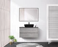 Тумба со столешницей подвесная BelBagno KRAFT 100 Cemento Grigio 200376