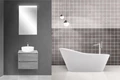 Тумба со столешницей подвесная BelBagno KRAFT 60 Cemento Grigio 200372