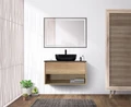 Тумба со столешницей, одним ящиком и одной открытой полкой подвесная BelBagno KRAFT 100 Rovere Nebrasca Nature 200370