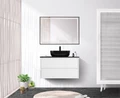 Тумба со столешницей и накладной раковиной подвесная BelBagno KRAFT 80 Bianco Opaco 194851