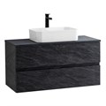 Тумба со столешницей под накладную раковину подвесная CEZARES MOLVENO 46 100 Antracite 190532