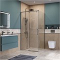 Душевой уголок BelBagno SOFT_CLOSE-1-A-1-100-C-GM SOFT_CLOSE-1-A-1-100-C-GM