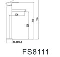 Смеситель для умывальника Fmark (FS8111) FS8111