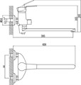 Смеситель для ванны Fmark (FM2263) FM2263