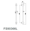 Душевая штанга Fmark (FS90366L) FS90366L