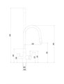 Смеситель для кухонной мойки Fmark под фильтр питьевой воды (FS1062-H12) FS1062-H12