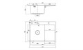 Мойка для кухни Fmark (FSC6550Q-L) FSC6550Q-L