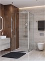 Душевой уголок CEZARES LUX-AH-FS-11-100/80-C-CR LUX-AH-FS-11-100/80-C-CR