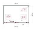 SOFT_CLOSE-2-AH-1-130/90-C-GM Душевой уголок SOFT_CLOSE-2-AH-1-130/90-C-GM
