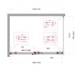 Душевой уголок BelBagno SOFT_CLOSE-2-AH-1-110/80-C-GM SOFT_CLOSE-2-AH-1-110/80-C-GM