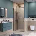 Душевая дверь BelBagno SOFT_CLOSE-1-BF-1-100-C-GM SOFT_CLOSE-1-BF-1-100-C-GM