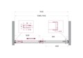 Душевая дверь BelBagno SOFT_CLOSE-1-BF-1-110-C-Cr SOFT_CLOSE-1-BF-1-110-C-Cr