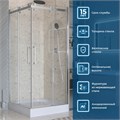 MARINO-2-A-2-90-C-CR Душевой уголок MARINO-2-A-2-90-C-CR