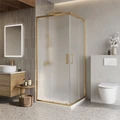LUCE-A-2-90-P-ORO Душевой уголок LUCE-A-2-90-P-ORO
