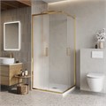 LUCE-A-2-90-P-ORO Душевой уголок LUCE-A-2-90-P-ORO