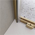 Душевая дверь BelBagno LUCE-BF-1-110-C-ORO LUCE-BF-1-110-C-ORO