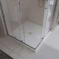 Душевой поддон из искусственного мрамора в комплекте с сифоном BelBagno UNO TRAY-MR-UNO-A-90-35-W-BO TRAY-MR-UNO-A-90-35-W-BO