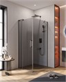 Душевой уголок CEZARES SLIDER-AH-1-90-80/90-GRIGIO-GM SLIDER-AH-1-90-80/90-GRIGIO-GM