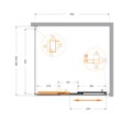 Душевой уголок CEZARES MOLVENO-AHF-31-100/90-C-CR-IV MOLVENO-AHF-31-100/90-C-CR-IV