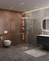 Душевой уголок CEZARES MOLVENO-R-22-100+30-C-BORO-IV MOLVENO-R-22-100+30-C-BORO-IV