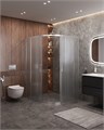 MOLVENO-RH-22-130/120-P-Cr Душевой уголок MOLVENO-RH-22-130/120-P-Cr