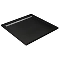 TRAY-AS-A-90-30-NERO Поддон из искусственного мрамора, чёрный матовый TRAY-AS-A-90-30-NERO