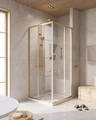 RELAX-304-A-2-100-C-BORO Душевой уголок, отделка Брашированное золото RELAX-304-A-2-100-C-BORO