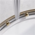 RELAX-304-RH-2-120/90-C-BORO Душевой уголок, отделка Брашированное золото RELAX-304-RH-2-120/90-C-BORO