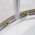 RELAX-304-RH-2-120/90-C-BORO Душевой уголок, отделка Брашированное золото RELAX-304-RH-2-120/90-C-BORO