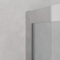 RELAX-304-R-2-90-C-CR Душевой уголок, отделка Глянцевый хром RELAX-304-R-2-90-C-CR