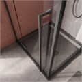 LINER-A-1-90-C-NERO-R Душевой уголок LINER-A-1-90-C-NERO-R