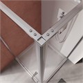 LINER-A-1-90-C-Cr-L Душевой уголок LINER-A-1-90-C-Cr-L