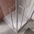 LINER-A-2-100-C-Cr Душевой уголок LINER-A-2-100-C-Cr