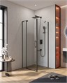 Душевой уголок CEZARES SLIDER-AH-1-80-70/80-C-NERO SLIDER-AH-1-80-70/80-C-NERO