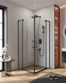 SLIDER-A-2-90/100-C-NERO  Душевой уголок SLIDER-A-2-90/100-C-NERO