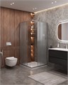 MOLVENO-A-2-90-P-Cr Душевой уголок MOLVENO-A-2-90-P-Cr