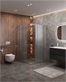 MOLVENO-A-22-90+20-P-Cr Душевой уголок MOLVENO-A-22-90+20-P-Cr