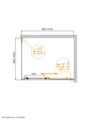 MOLVENO-AH-11-120/100-C-Cr-IV Душевой уголок MOLVENO-AH-11-120/100-C-Cr-IV