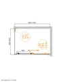MOLVENO-AH-11-120/90-P-Cr Душевой уголок MOLVENO-AH-11-120/90-P-Cr